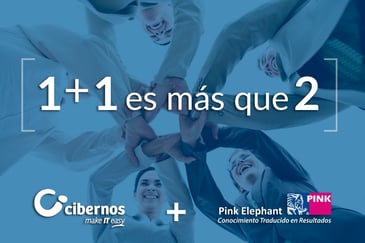 El Grupo Cibernos y Pink Elephant sellan una alianza estratégica para apoyar en la Transformación Digital a las empresas en España