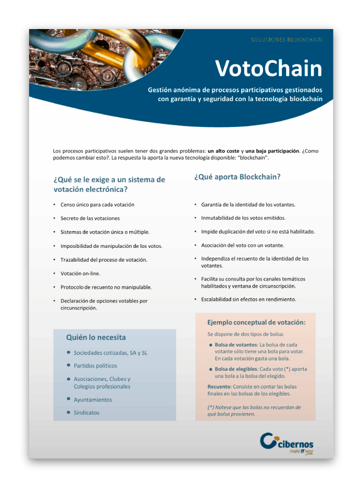 Portada: Voto electrónico basado en blockchain